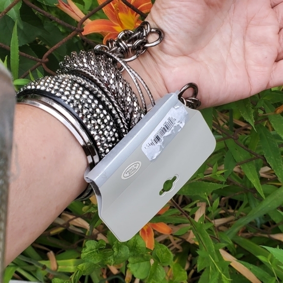 Heavy metal hematite bangle set NWT - Picture 5 of 9